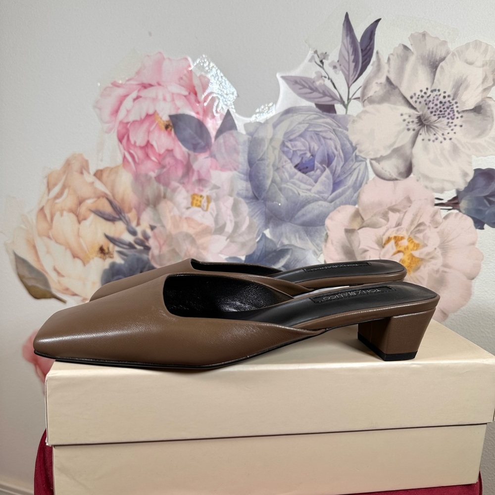 Tony Bianco Brown Mules NWT - Picture 8 of 10